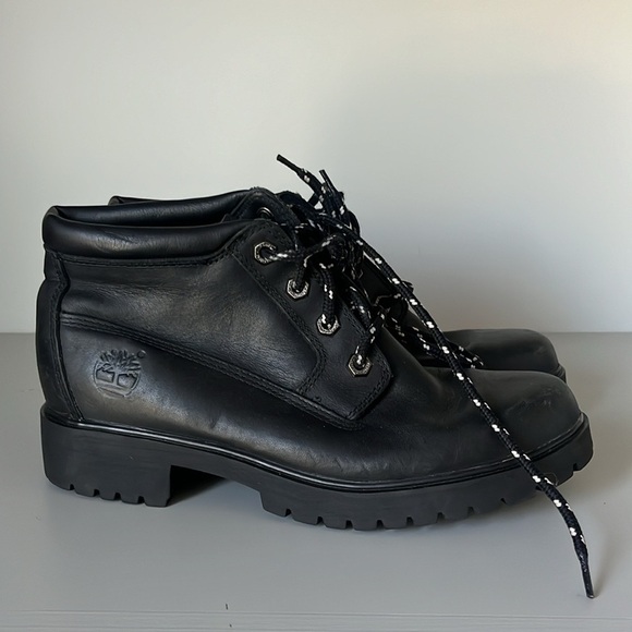 Timberland Nellie Black Ankle Boot Size 7.5 - Picture 3 of 8